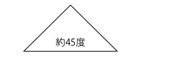 45度